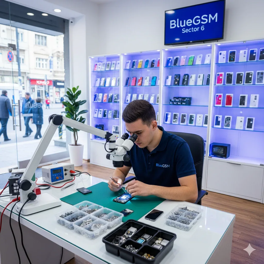 Atelier reparații telefoane Blue GSM București